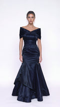 Vesper Draped Gown