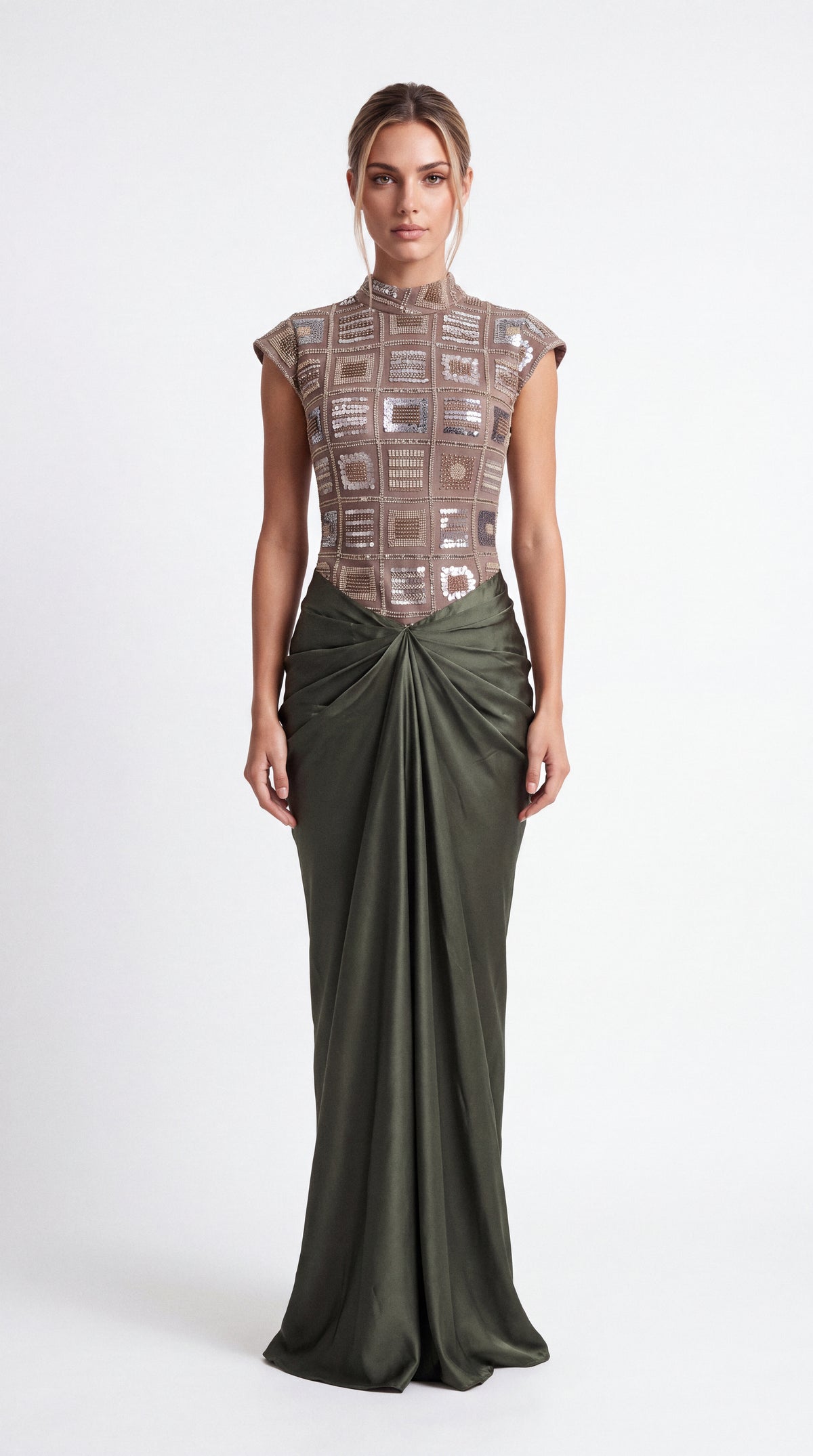 Nova Drape Gown
