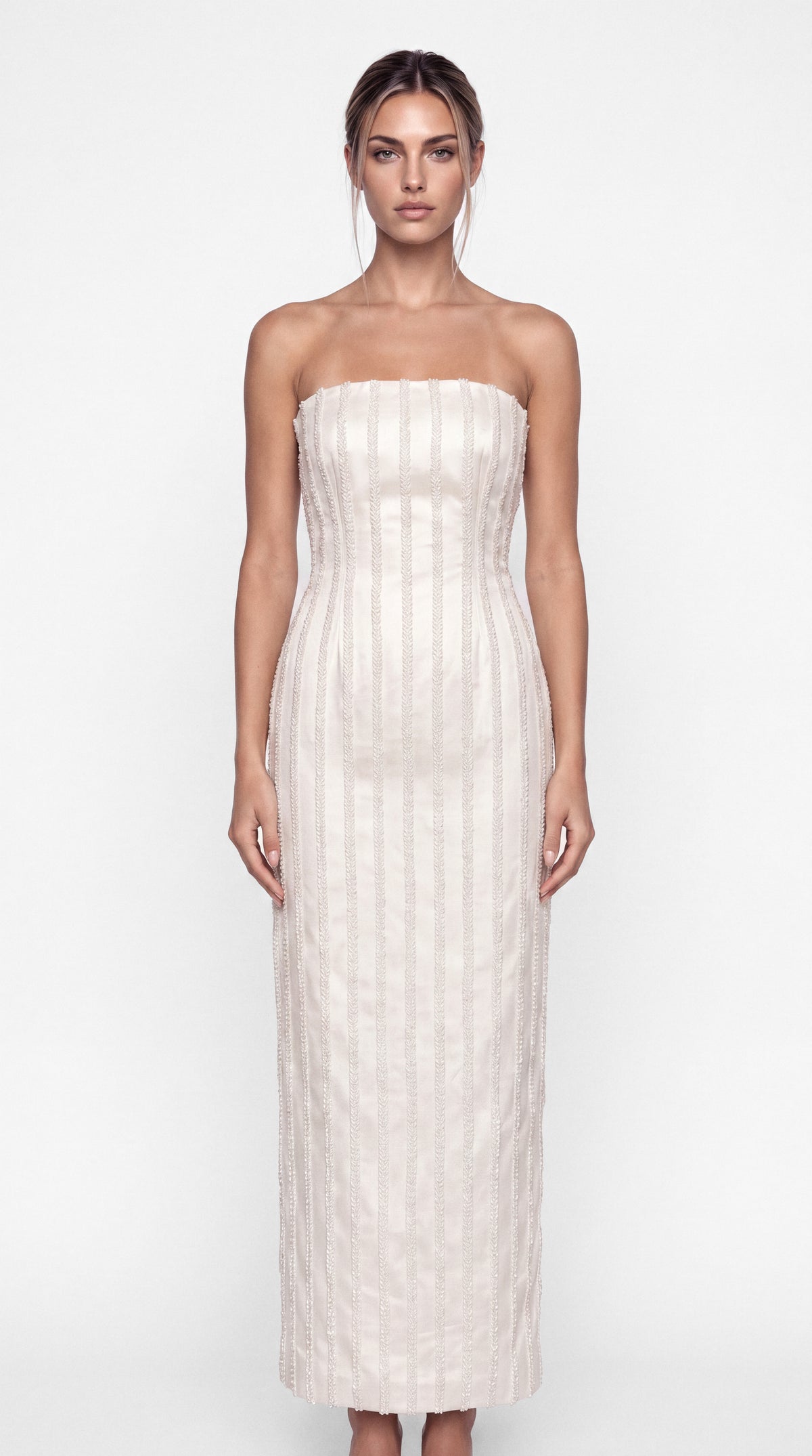 Vivienne Stripe Gown