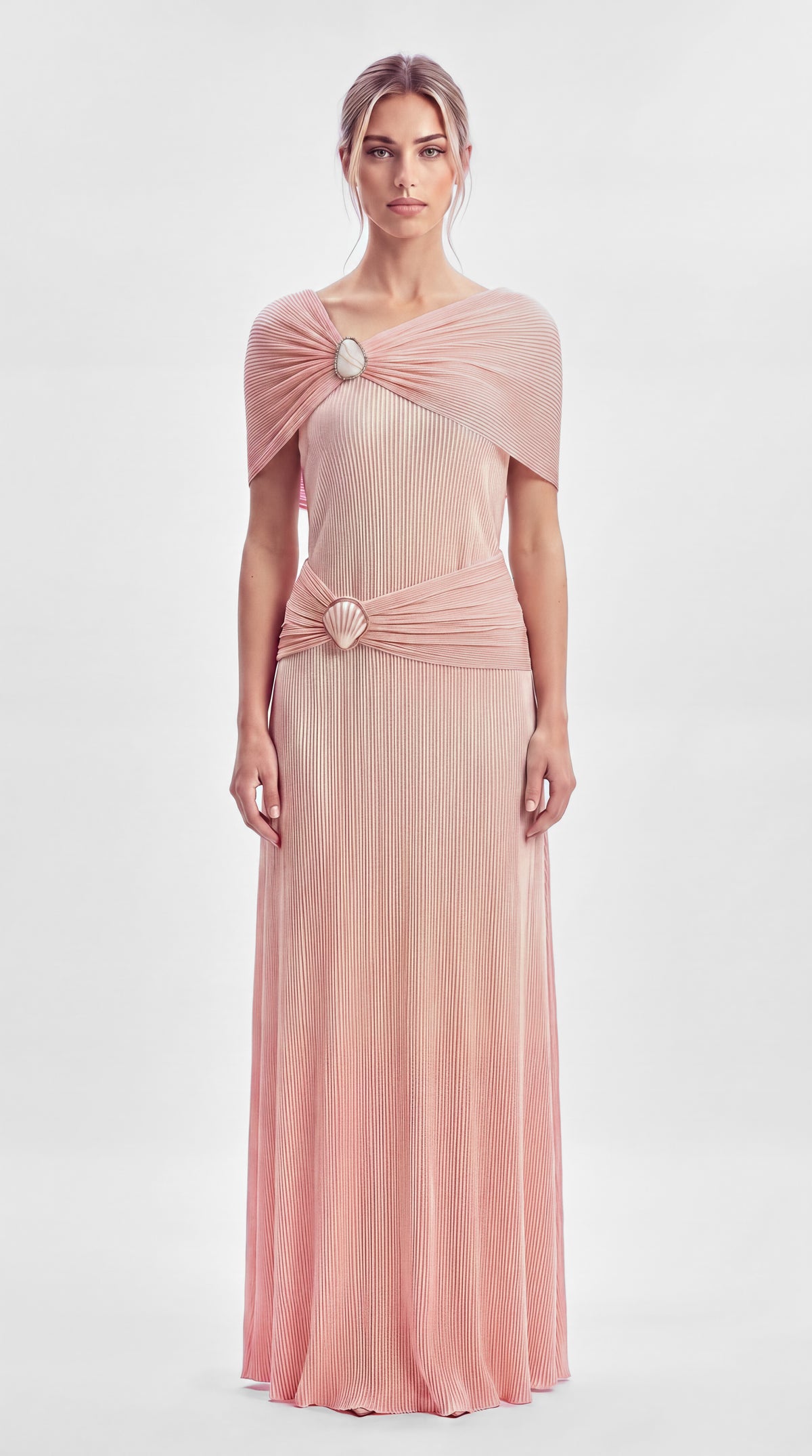 Blush Pearl Ombre Gown