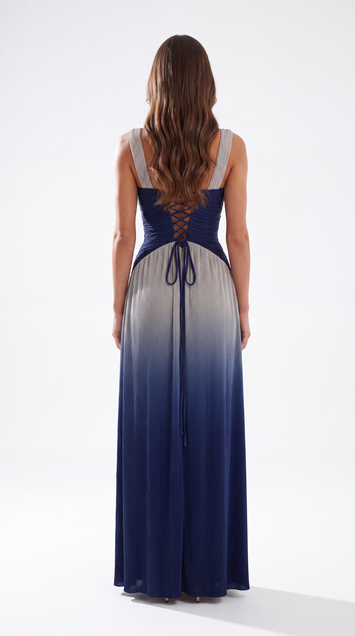 Blue Hour Ombre Gown