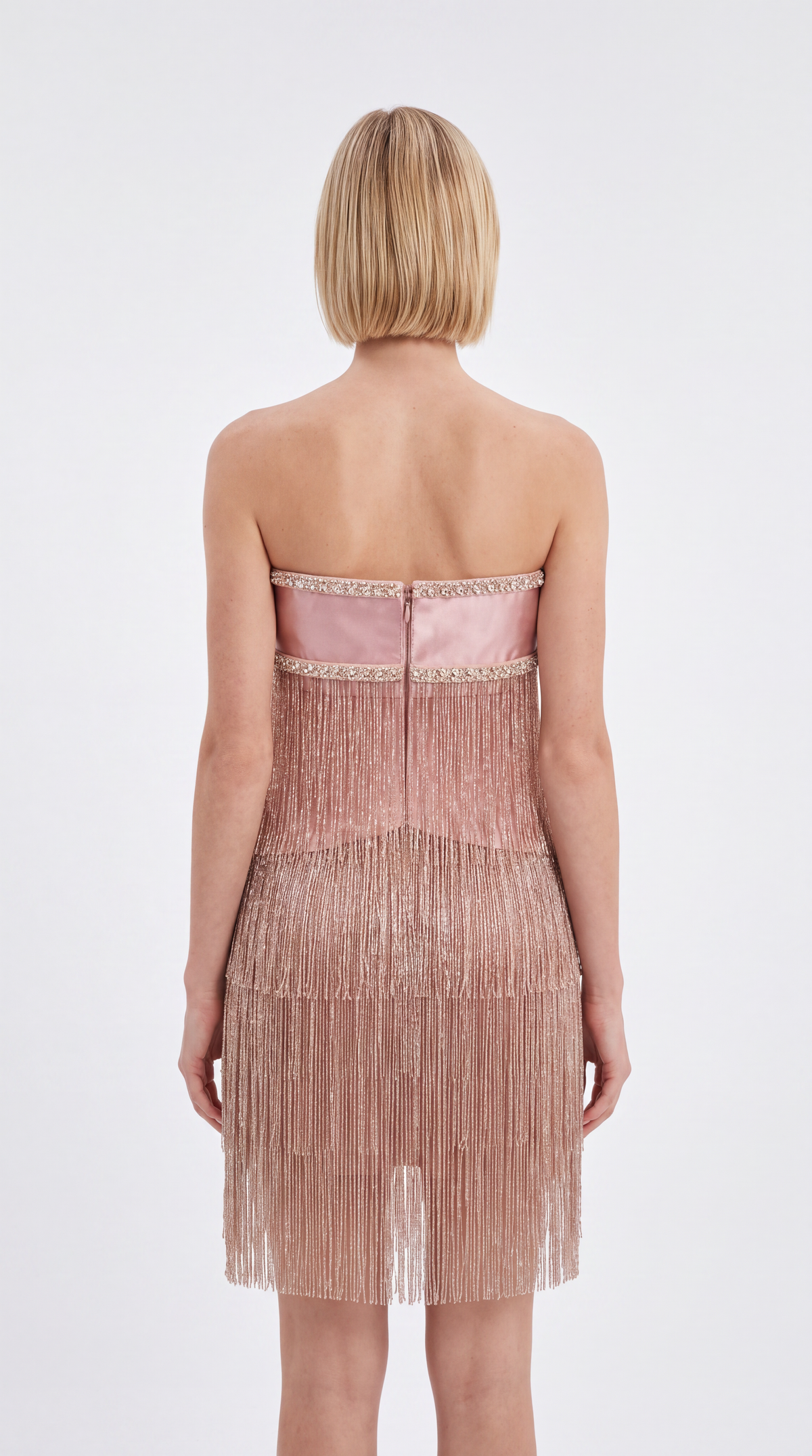 Roseline Bow Fringe Dress